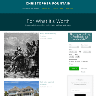A complete backup of christopherfountain.com
