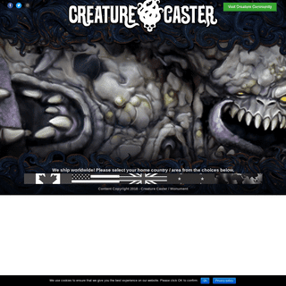 Creature Caster Main â€“ Creature Caster is here for your wargaming, adventuring, and other tabletop hobby needs. Highest qualit