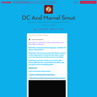 DC And Marvel Smut
