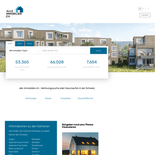 alle-immobilien.ch | Wohnungssuche oder Haus kaufen in der Schweiz 
