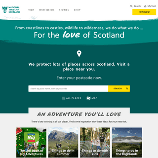 Homepage | National Trust for Scotland