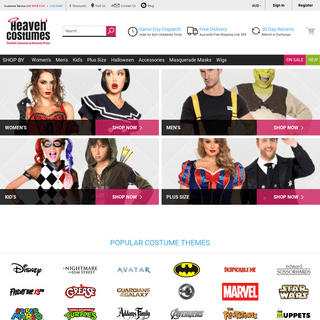 Heaven Costumes - Buy Costumes at Australiaâ€™s Online Costume Shop