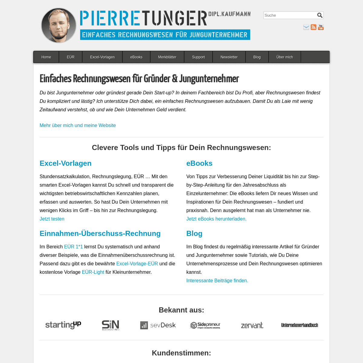 A complete backup of pierretunger.com