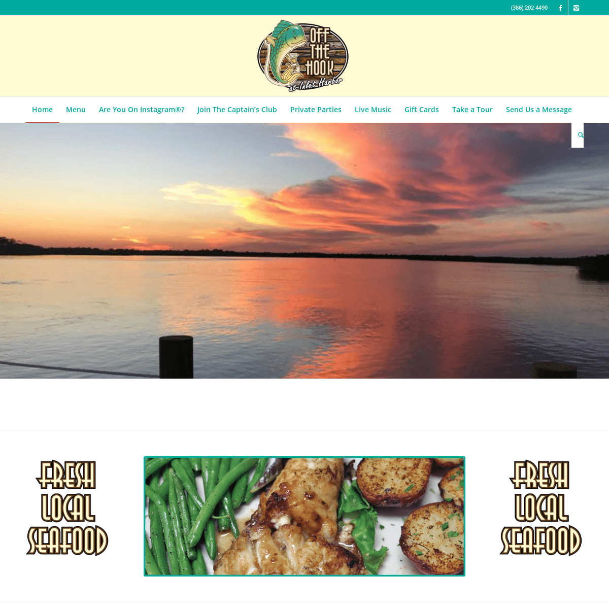 Off The Hook at Inlet Harbor – Fresh. Local. Seafood.
