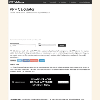 A complete backup of ppf-calculator.in
