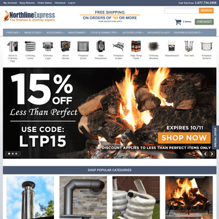 Fireplaces, Stoves, Stove Pipe & Accessories | Northline Express | Northline Express