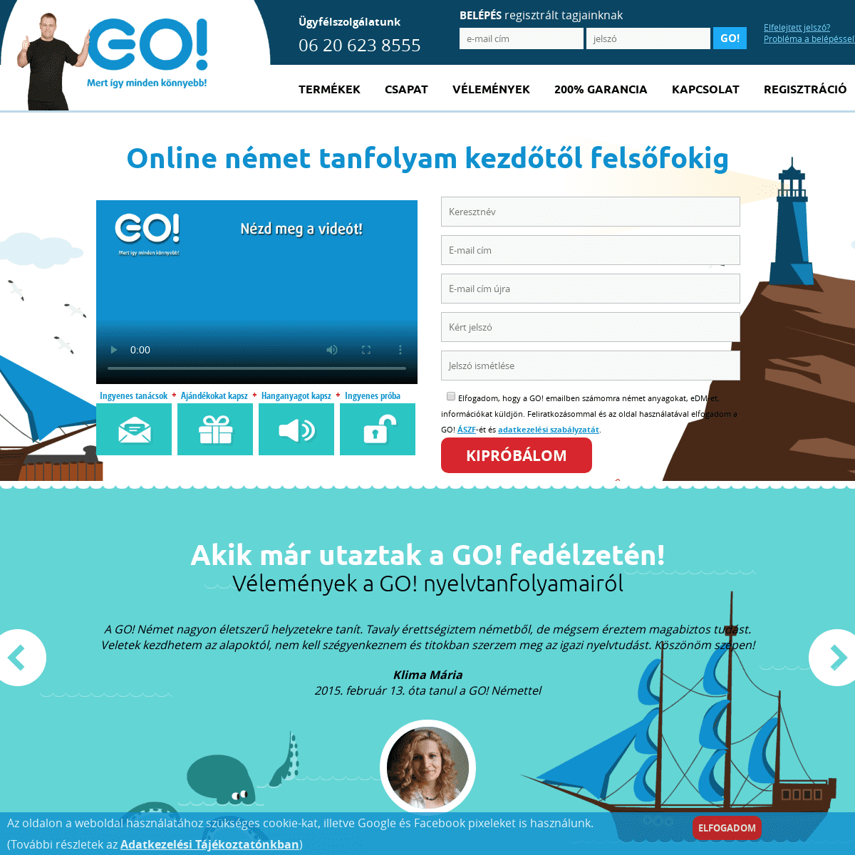 GO! | Online német nyelvoktatás