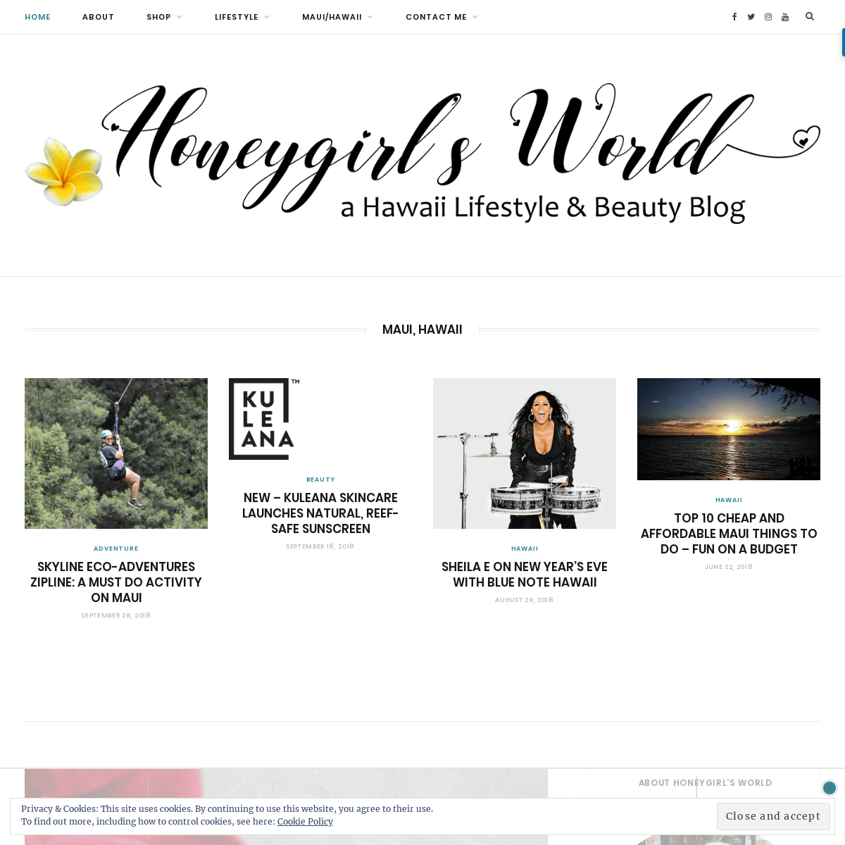 Honeygirl's World - A Hawaii Lifestyle Blog - Honeygirlsworld is a Lifestyle Blog based out of Hawaii.