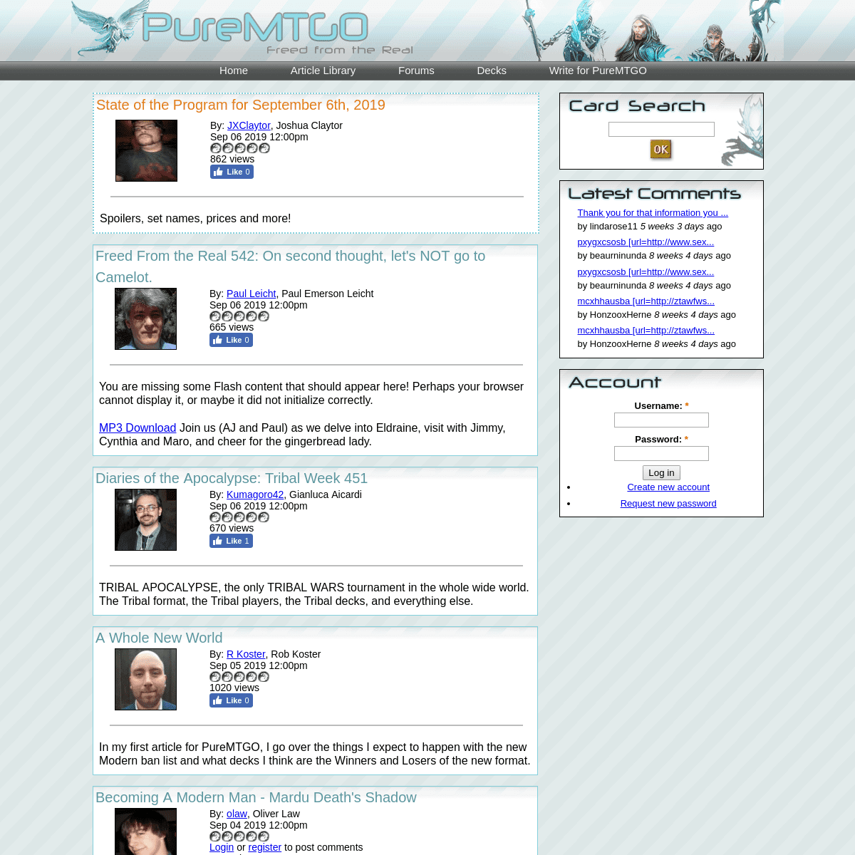 PureMTGO - Magic the Gathering Online news and articles