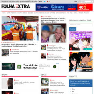 A complete backup of folhaextra.com