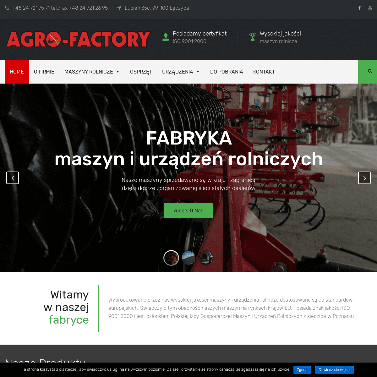 AGRO-FACTORY – Fabryka maszyn rolniczych