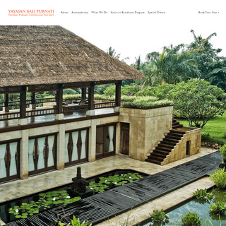 Yayasan Bali Purnati | The Bali Purnati Center For The Arts