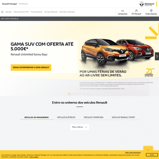 Renault Portugal - Compra de veÃ­culos novos - Site oficial