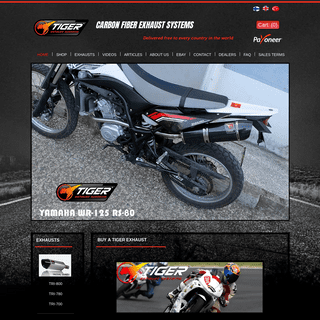 Tiger Exhaust System - Aftermarket Motorcycle Mufflers