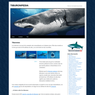 A complete backup of tiburonpedia.com
