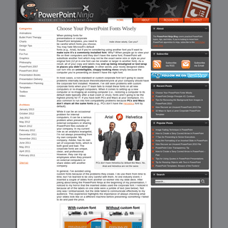 PowerPoint Ninja Blog - Tips & Tricks for Effective Business Presentations