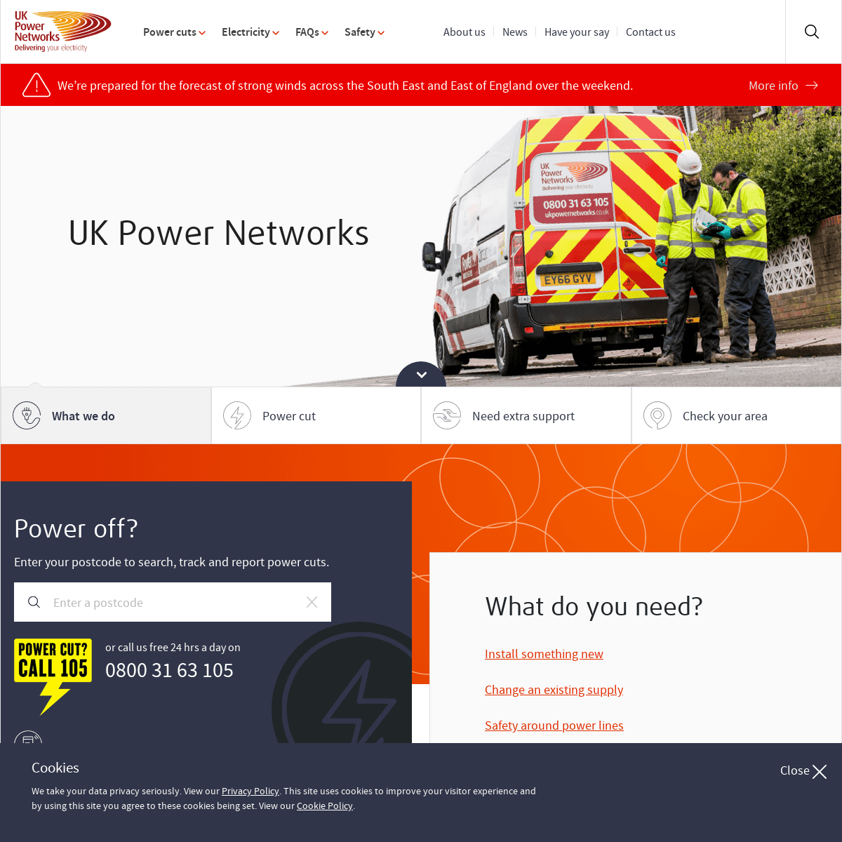 Distribution Network Operator | UK Power Networks