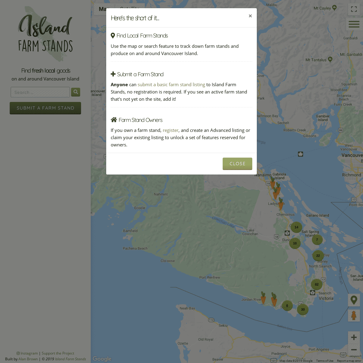 Island Farm Stands - Find fresh local goods around Vancouver Island