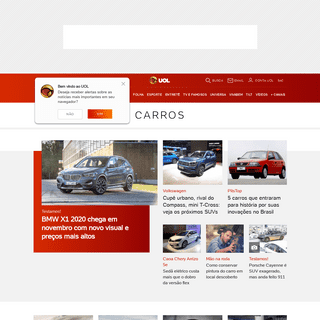 UOL Carros: notícias, lançamentos e avaliações sobre carros