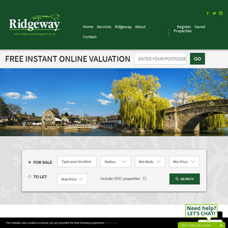 Sales and Lettings Agent in Swindon | Ridgeway Estate Agents