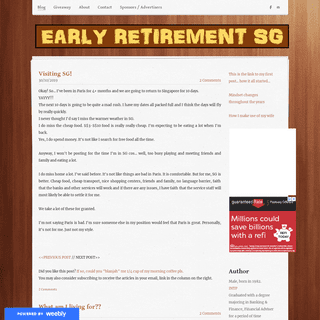 A complete backup of earlyretirementsg.weebly.com