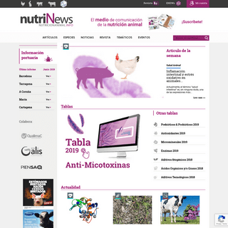 NutriciÃ³n animal - nutriNews, la revista de nutriciÃ³n animal