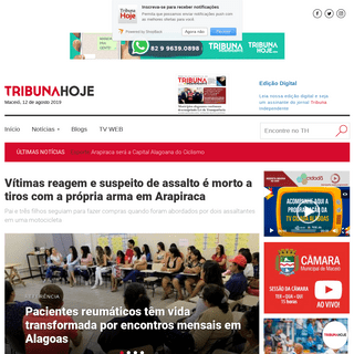 TribunaHoje.com: O portal de notícias que mais cresce em Alagoas.