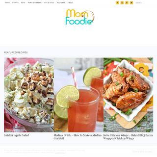 Mom Foodie - Mom Food Blog with Family Recipes and Healthy Lifestyle