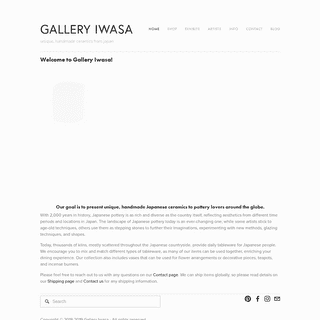 A complete backup of galleryiwasa.squarespace.com