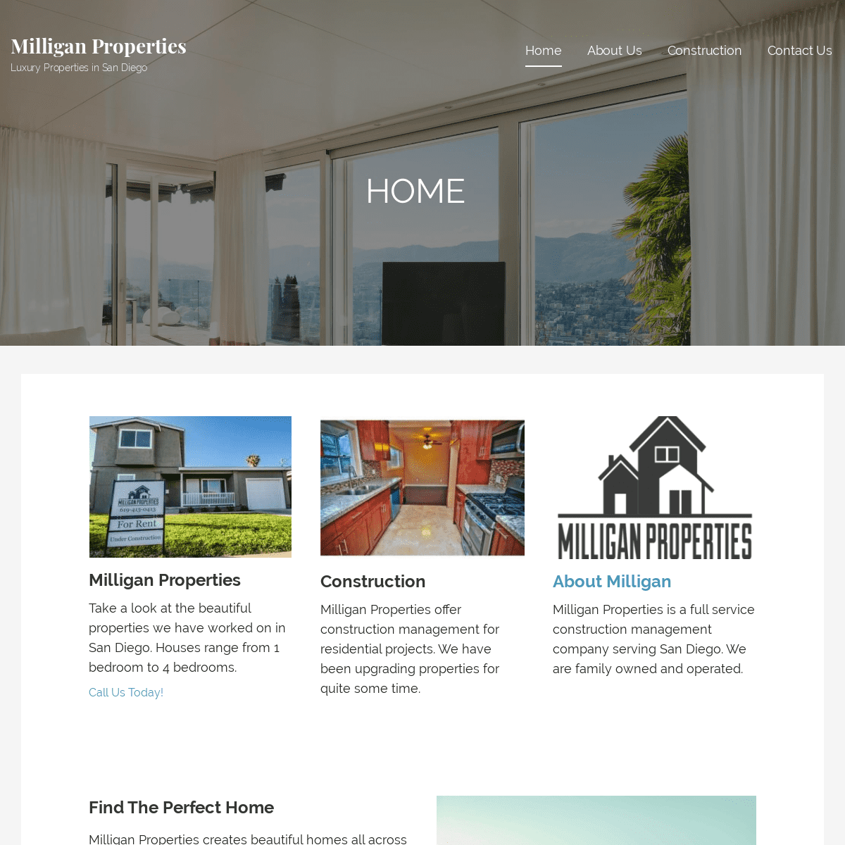 Home | Milligan Properties