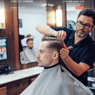 Сеть барбершопов Chop-Chop — мужские парикмахерские