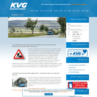 KVG Braunschweig - Herzlich Willkommen bei Ihrer KVG