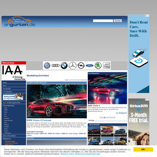 Auto-Portal angurten.de: Infos über Neuwagen, Gebrauchtwagen, Autobörse und vieles mehr.