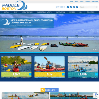 Paddle Boston - Charles River Canoe & Kayak :: Sales, Rentals, Trips, Instruction, and Gear in Boston > Home