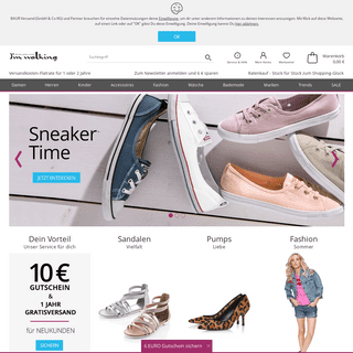 Schuhe Online Shop | Schuhe auf Rechnung kaufen bei I'm walking
