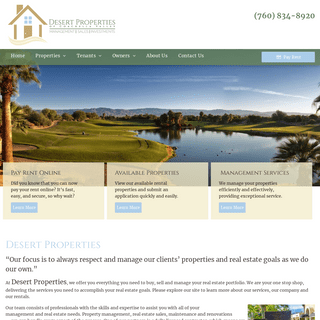 Property Management And Real Estate For Palm Springs And Beyond