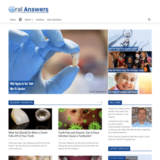 Oral Answers | A Dental Blog Focused on Improving Oral and Dental Health