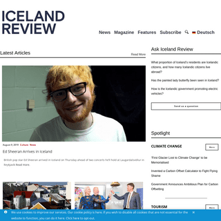 Iceland Review – Your daily source of Iceland news