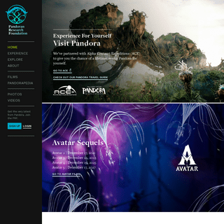 The World of Avatar - Official Site | Pandoran Research Foundation