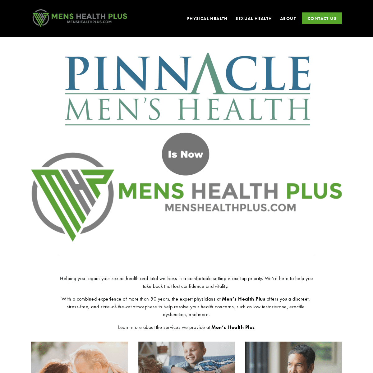 Pinnacle — Men's Health Plus