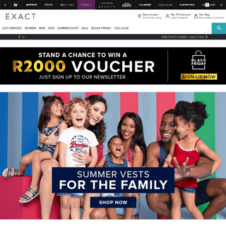A complete backup of exact.co.za