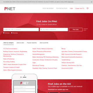 Jobs in South Africa - Job search - Pnet.co.za