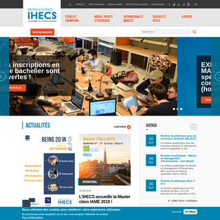 IHECS | Institut des Hautes Études des Communications Sociales
