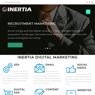 Inertia Digital Marketing - SEO, Social Media, Content Strategy & Email