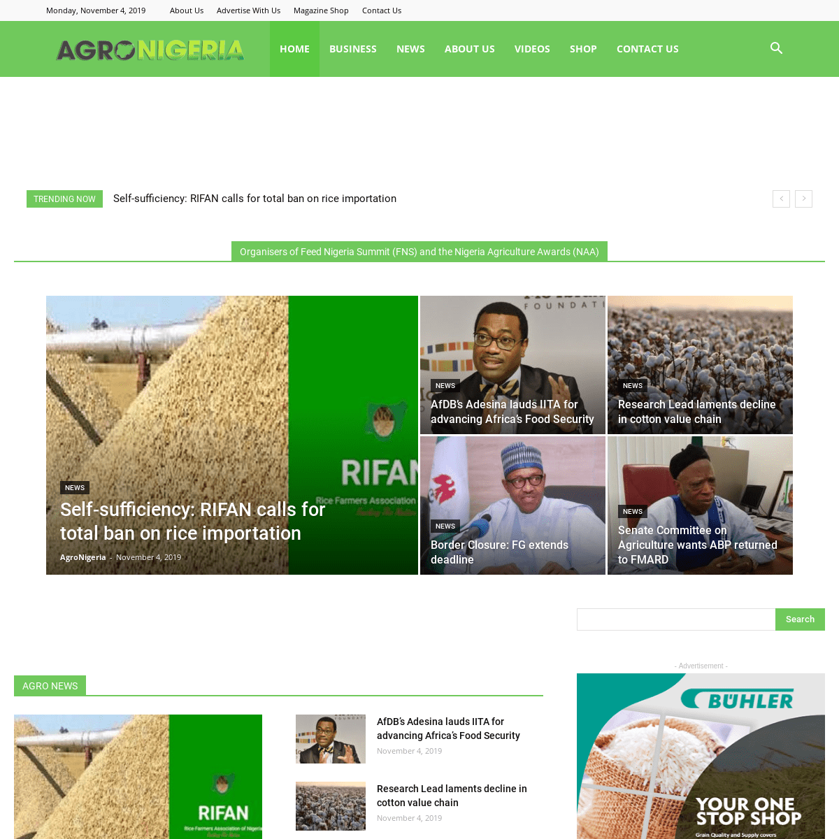 A complete backup of agronigeria.com.ng