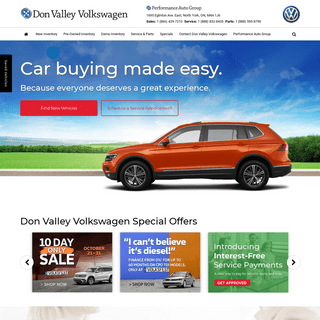 A complete backup of donvalleyvolkswagen.ca