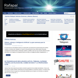 Rafapal – conspiracion, new world order, nueva era, energia libre, extraterrestres, ufo, ovni, espiritualidad, matrix