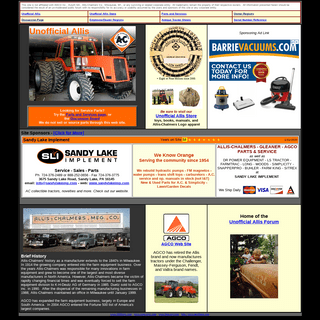 Unofficial Allis Home Page