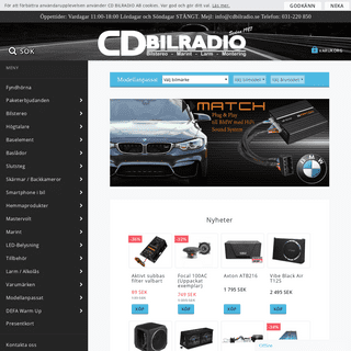 A complete backup of cdbilradio.se