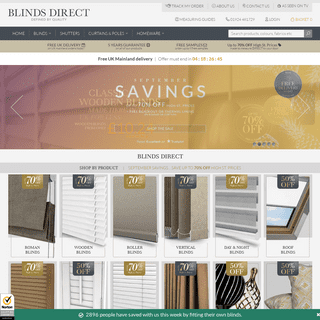 BLINDS DIRECT | Up to 70% Off High St. Prices